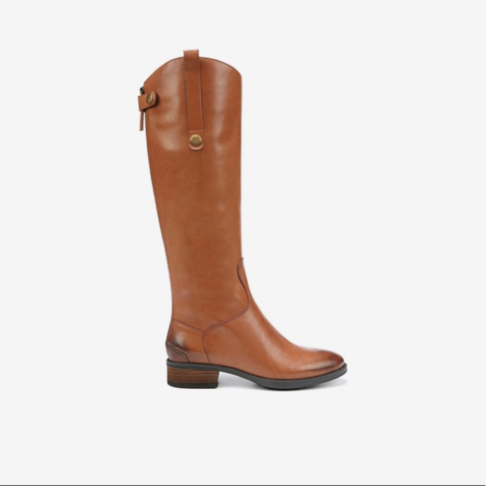 Sam Edelman
Penny Leather Riding Boot Size 7.5 M Color Whiskey Brown